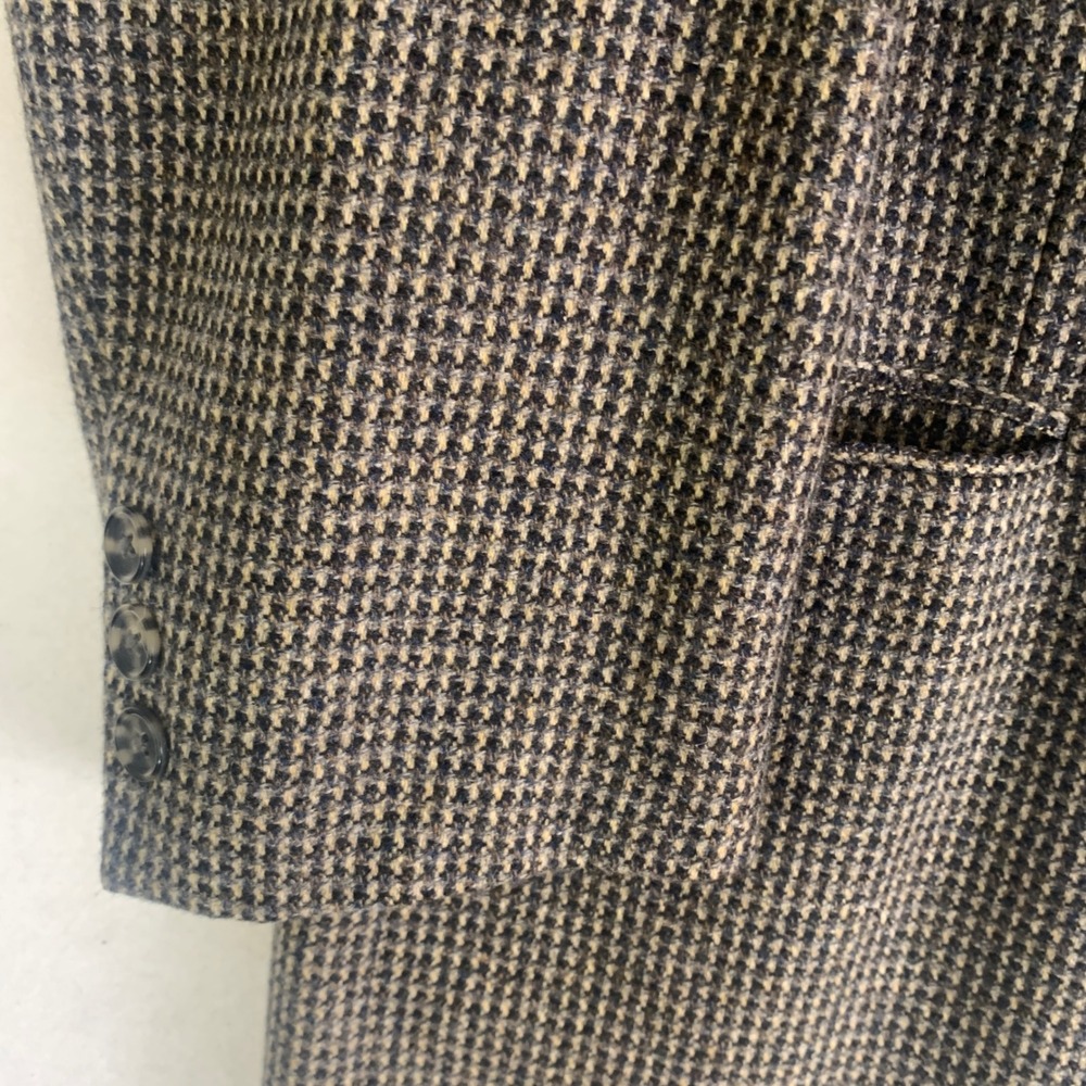 Ermenegildo Zegna Soft Pure Cashmere Blazer Jacket Mens 42R Brown‎ Sport Coat - Picture 5 of 11